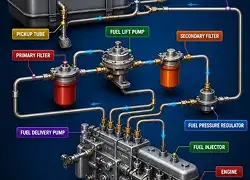 Diesel Fuel Delivery Circuit