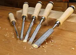 Five Piece Chisel Set