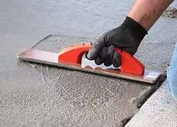 Red Handle Concrete Float