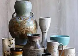 Glazed Decorative Ceramic Set