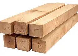 Square Softwood Timber Beams