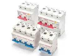 Red Blue Toggle Breakers