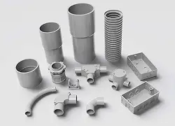 Gray Pvc Conduit System