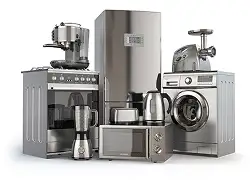 Stainless Kitchen Appliance Set