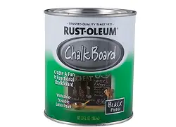 Black Latex Chalkboard Paint