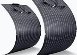 Dual Flexible Solar Modules