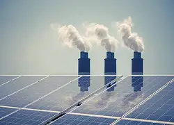 Industrial Site Solar Array