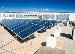 Commercial Flat Roof Array